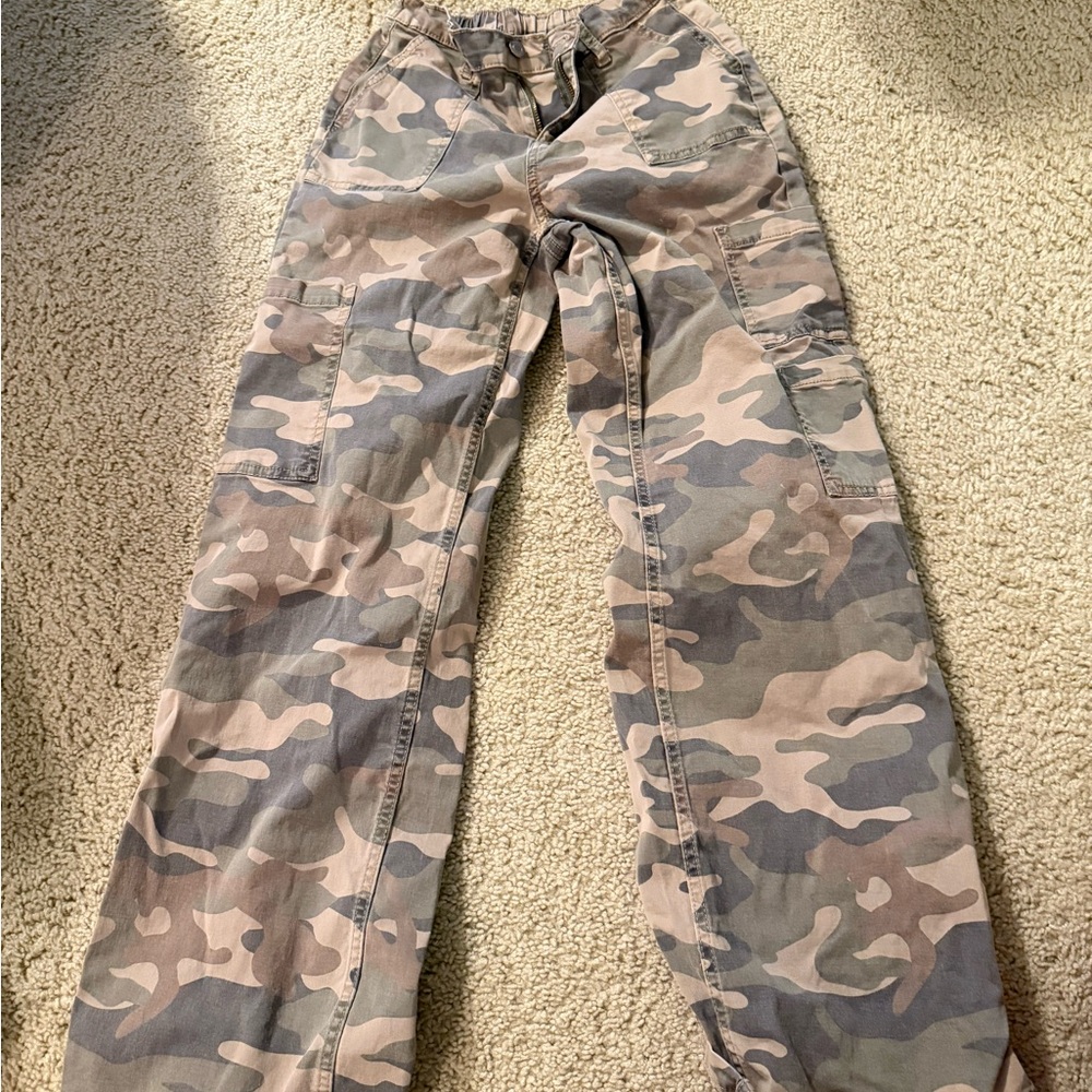 No Boundaries Camouflage Cargo Jeans